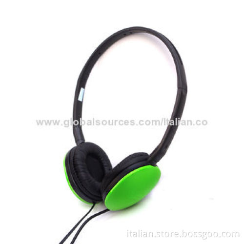Customized Fashionable 3.5mm Stereo Headphones for Children, Colorful Design
